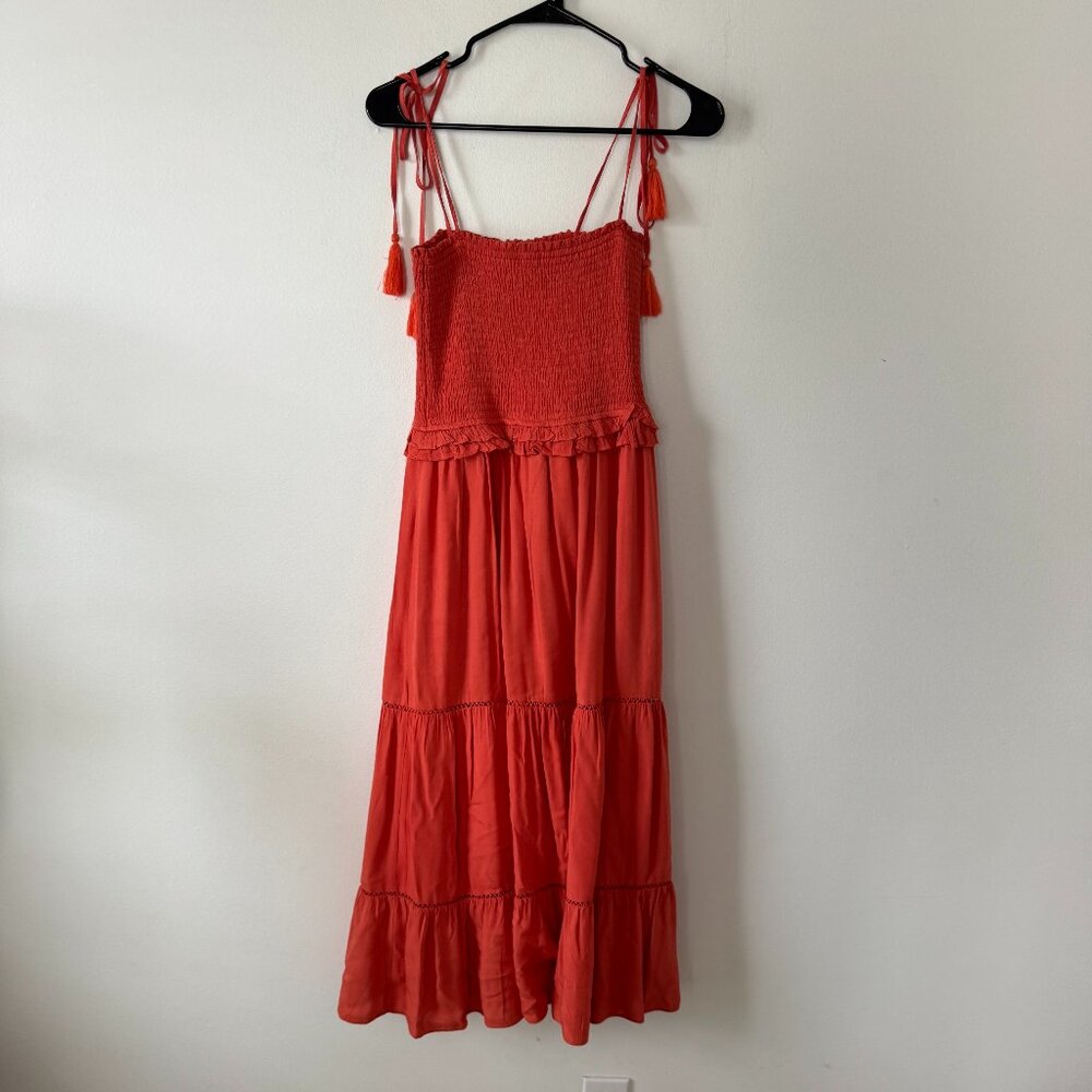 Lost + Wander Everyday Adventures Maxi Dress Orange